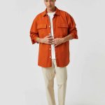 Basic Shirt Classic Collar Buttoned Pocket Detailed - Image 2