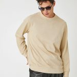 Basic Melange Sweater Knitwear Crew Neck Long Sleeve - Image 2