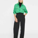 Long Sleeve Shirt Pocket Snap Fastener - Image 2