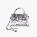 Women's Evening Dress Bag Diagonal Shiny Strap Lined - Image 2