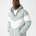 Hooded Inflatable Coat Printed Waterproof - Image 3