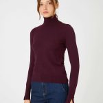 Ribbed Turtleneck Sweater - Image 3