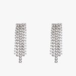 Women's Stone Large Dangle Earrings - Image 3