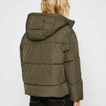 Inflatable Jacket Hooded Pocket Detailed - Image 4