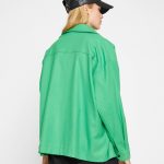 Long Sleeve Shirt Pocket Snap Fastener - Image 4