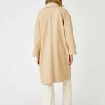 Midi Length Cachet Coat Double Breasted Buttoned - Image 4