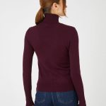 Ribbed Turtleneck Sweater - Image 4