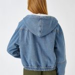 Denim Jacket Hooded Sherpa - Image 4